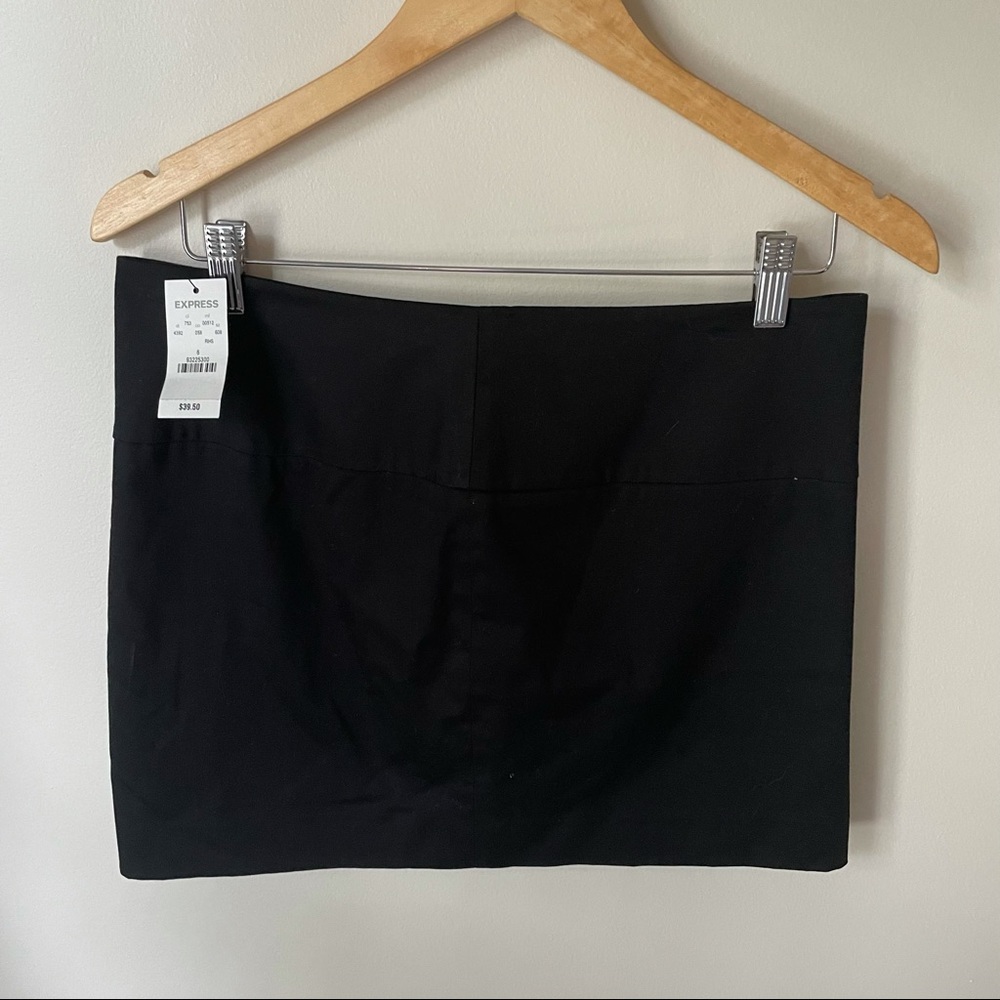 NWT Black Express Mini Skirt Size 6